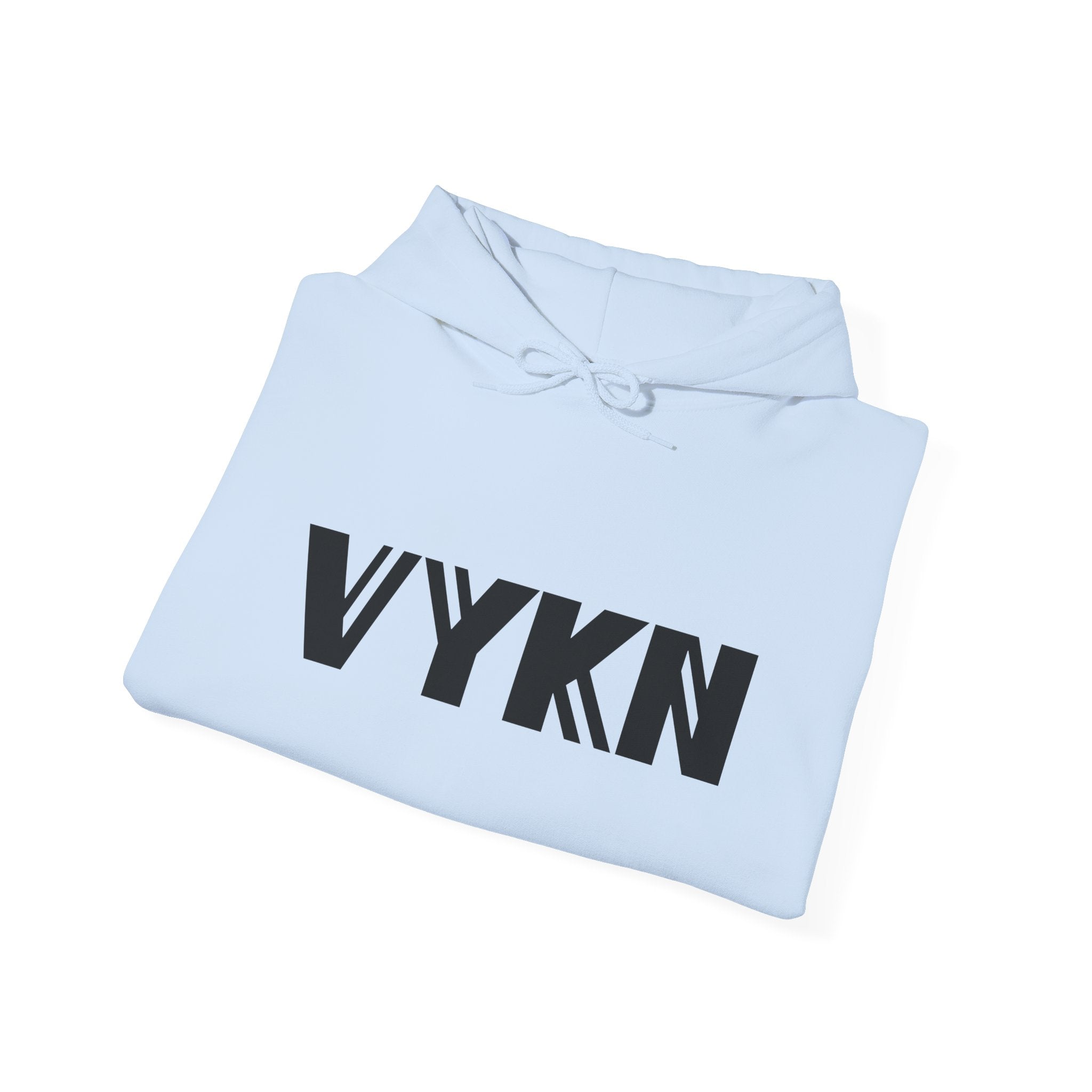 VYKN™ Distressed Embroidered Hoodie – Gildan