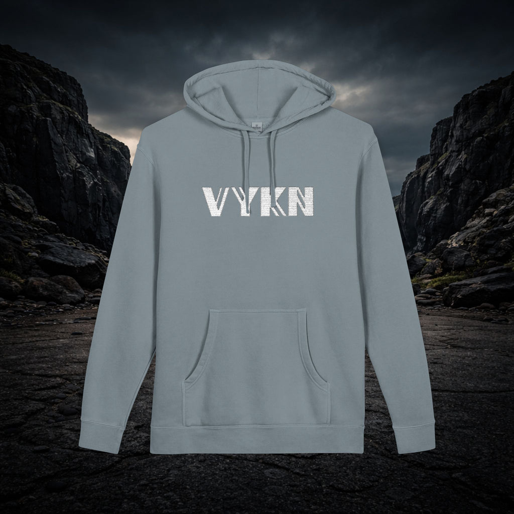 VYKN™ Distressed Embroidered Hoodie