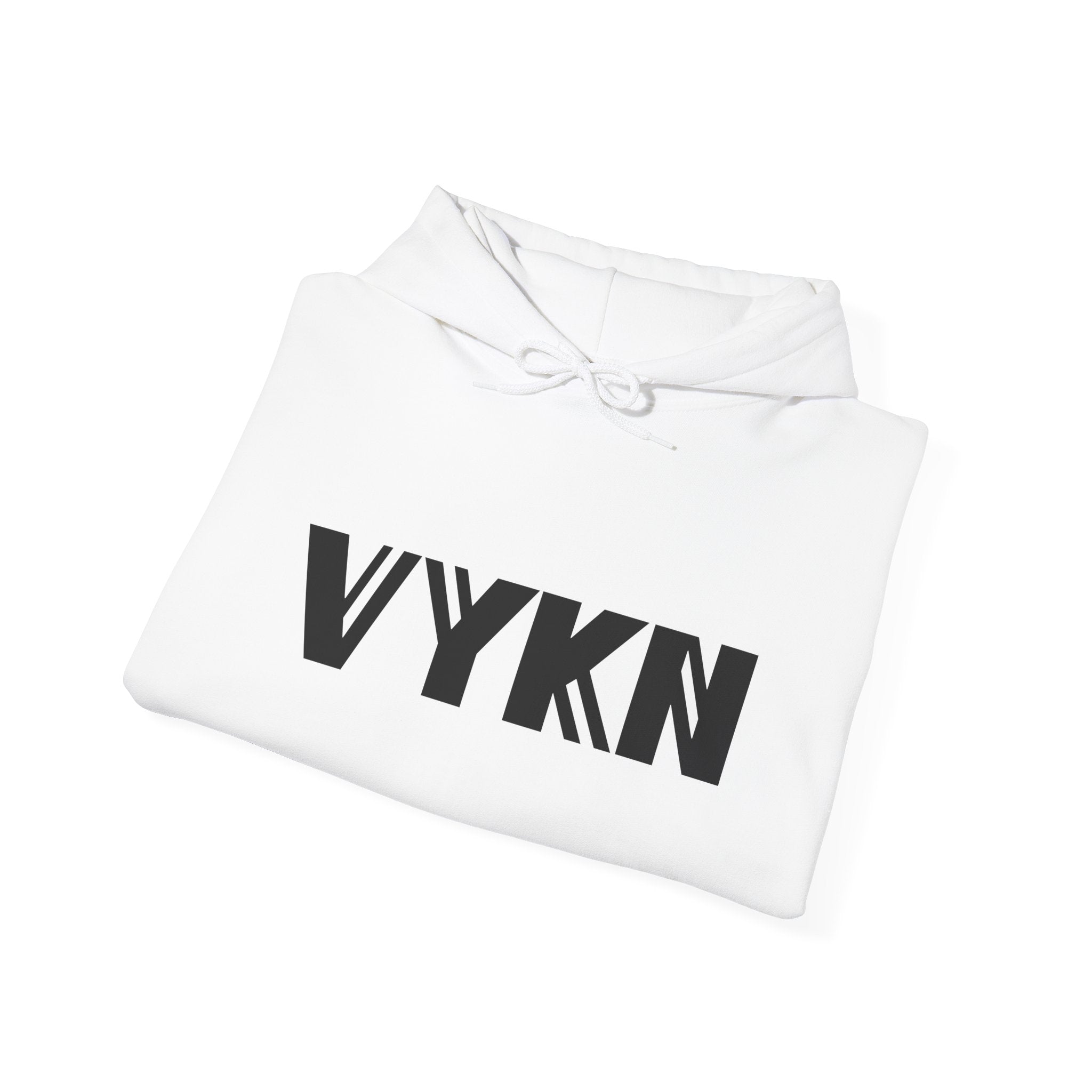 VYKN™ Distressed Embroidered Hoodie – Gildan