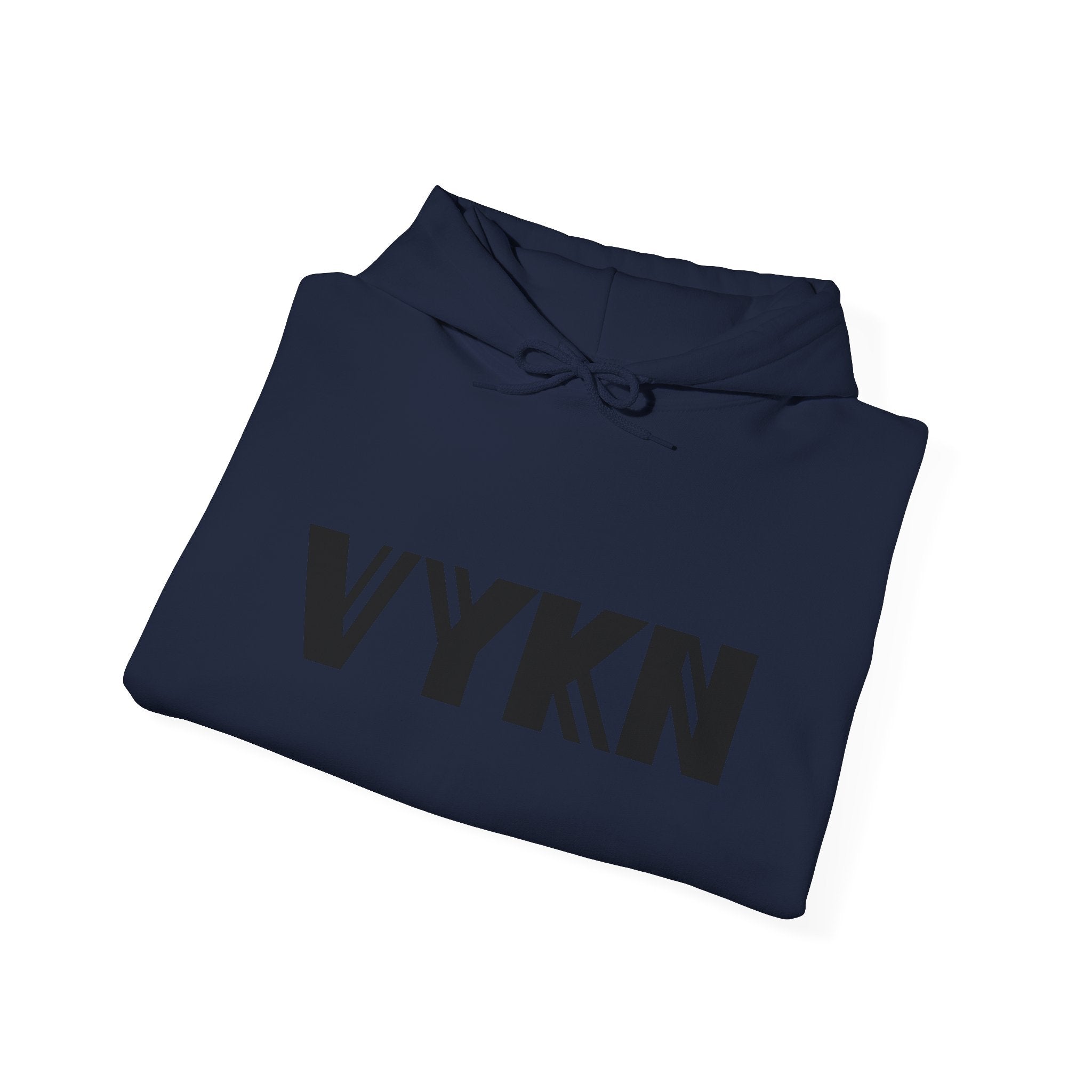 VYKN™ Distressed Embroidered Hoodie – Gildan