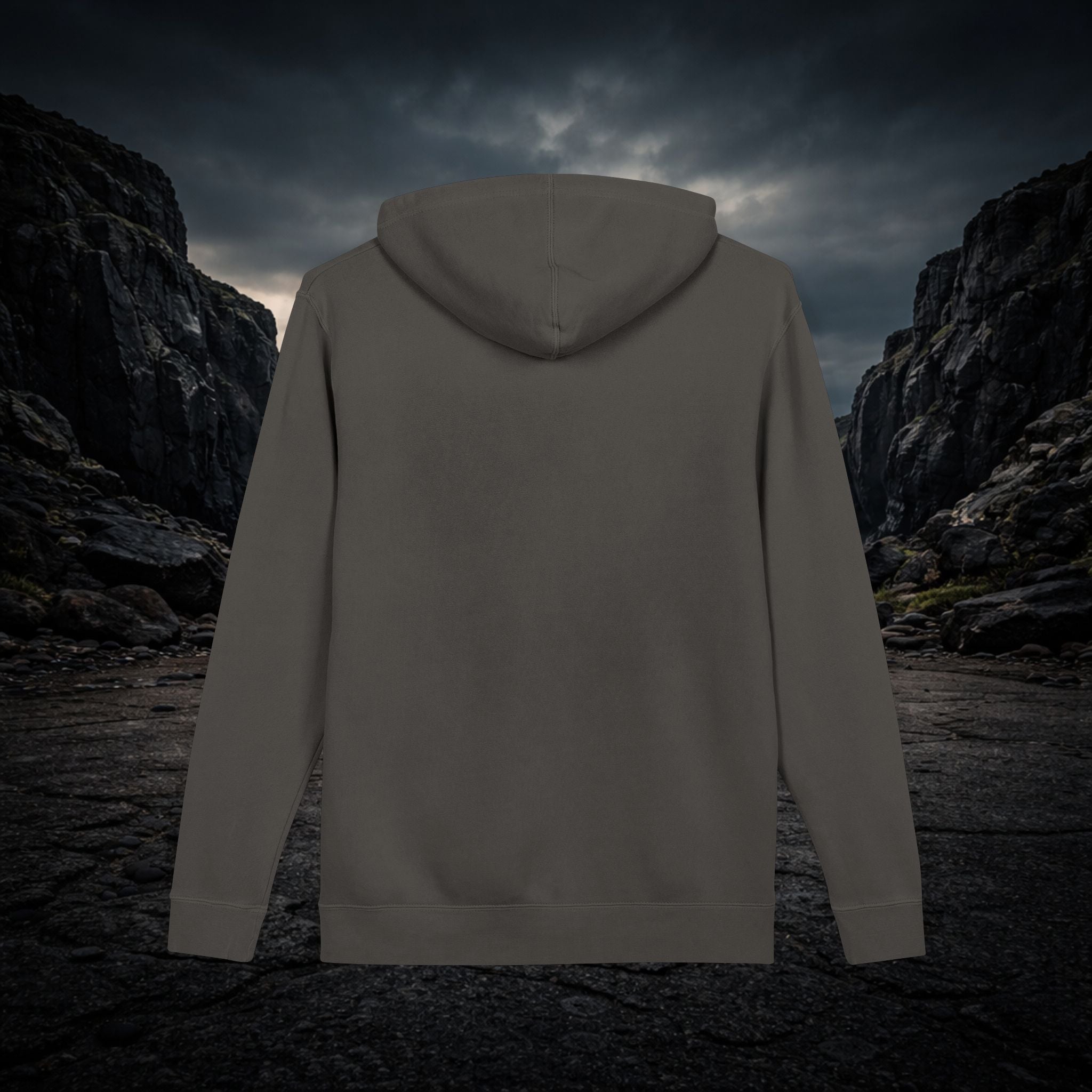 VYKN™ Distressed Embroidered Hoodie