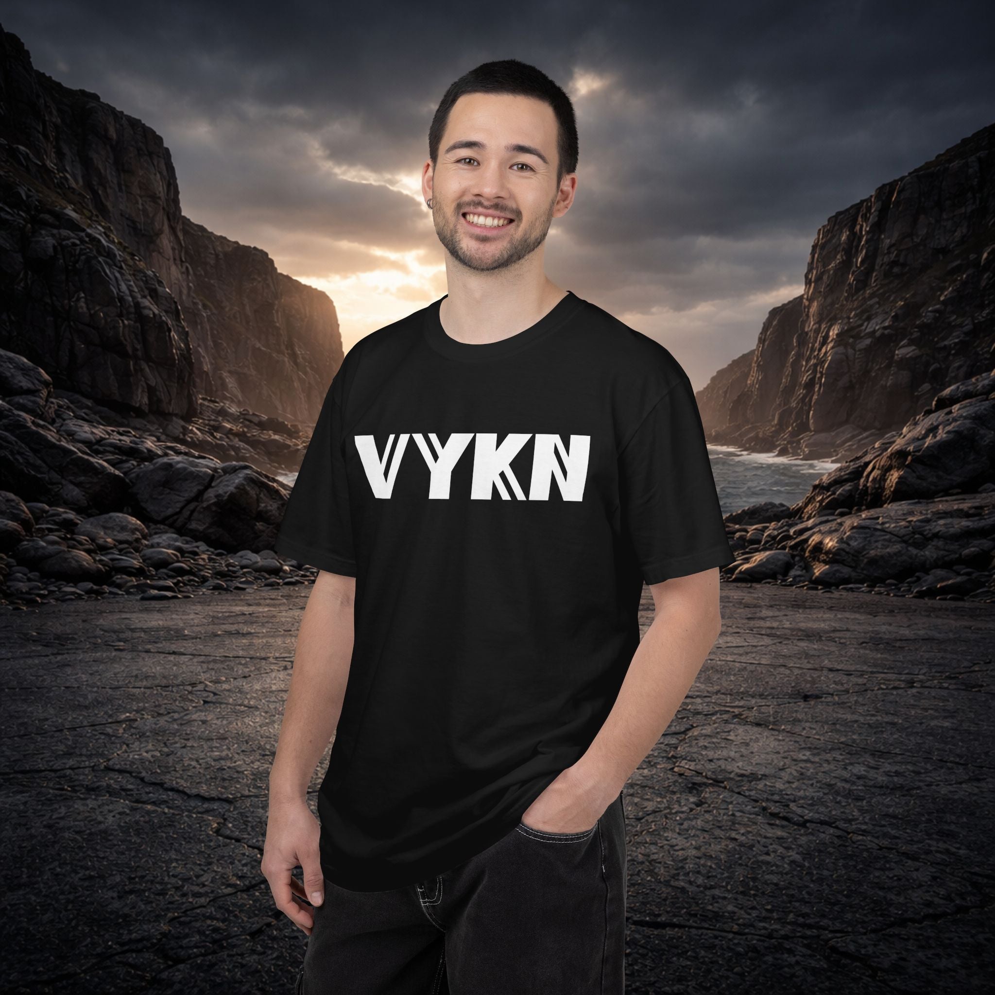 VYKN™ Classic Tee – White Logo