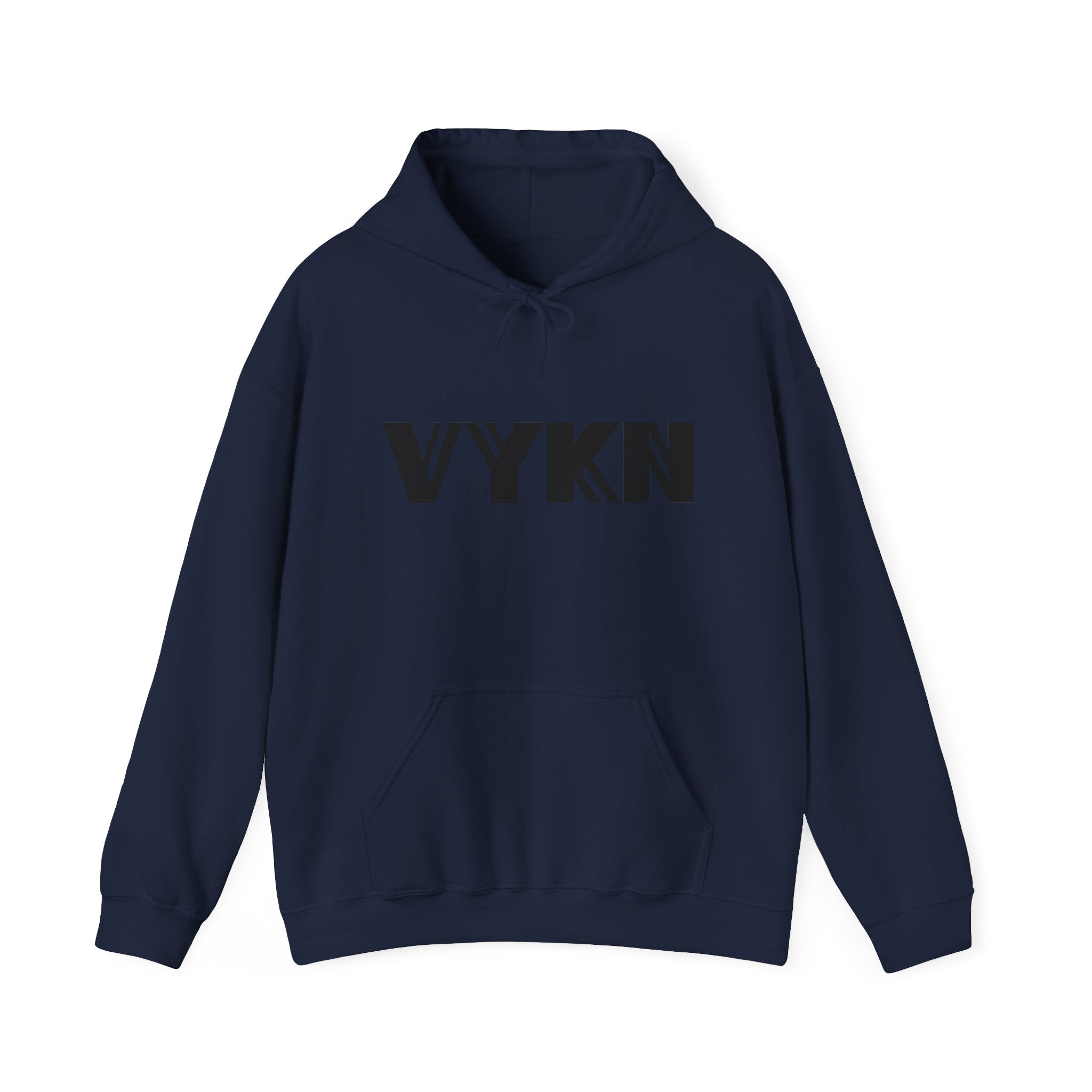 VYKN™ Distressed Embroidered Hoodie – Gildan
