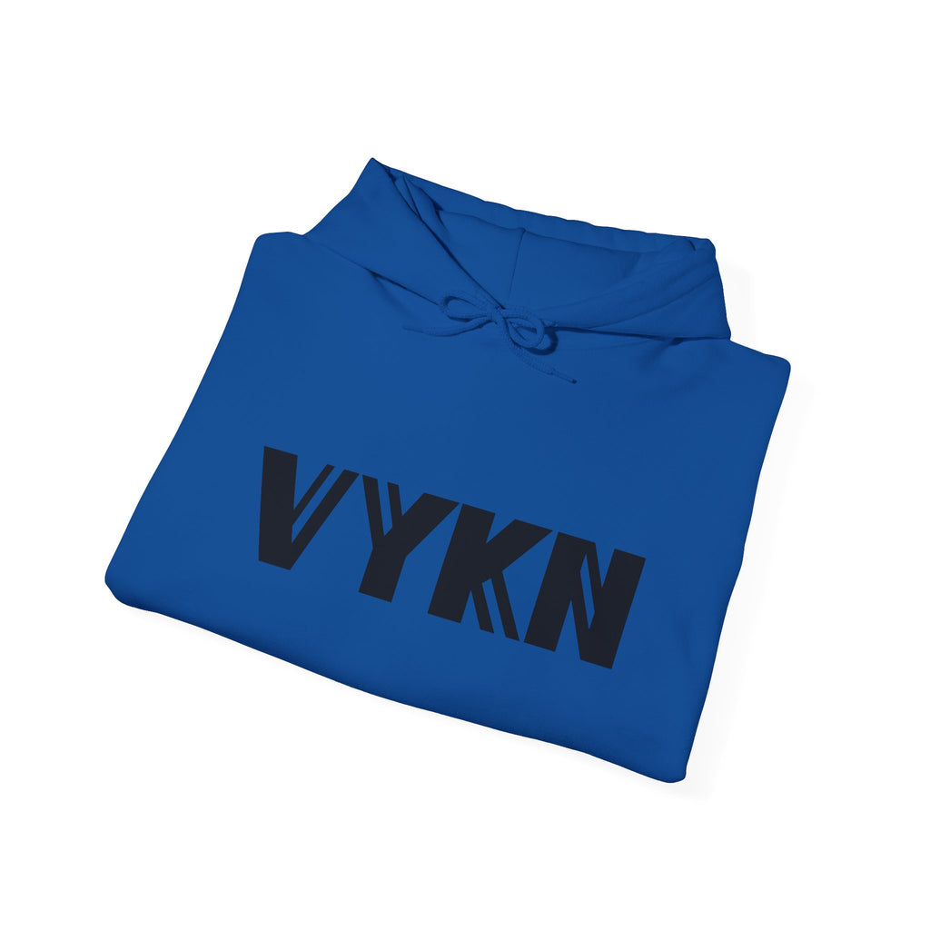 VYKN™ Distressed Embroidered Hoodie – Gildan
