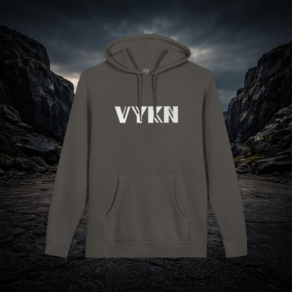 VYKN™ Distressed Embroidered Hoodie