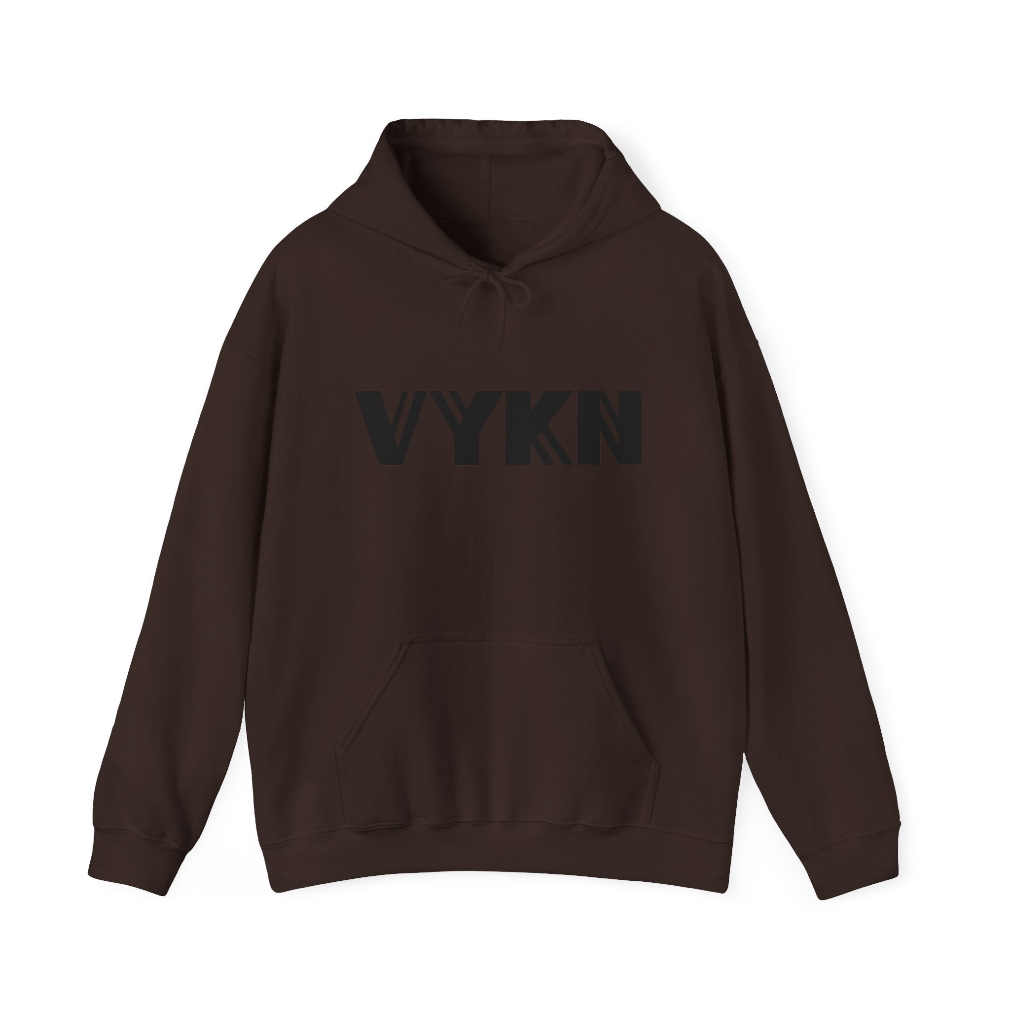 VYKN™ Distressed Embroidered Hoodie – Gildan