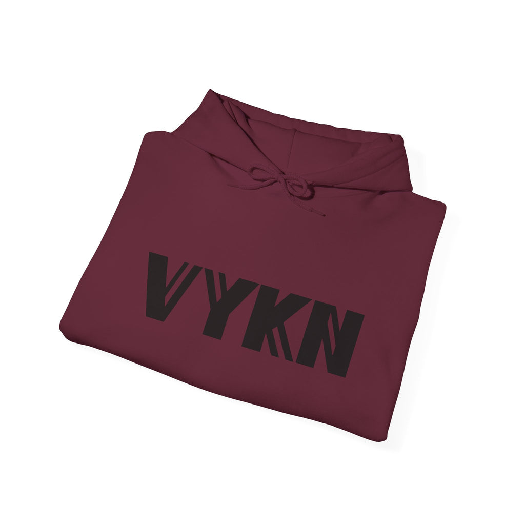 VYKN™ Distressed Embroidered Hoodie – Gildan