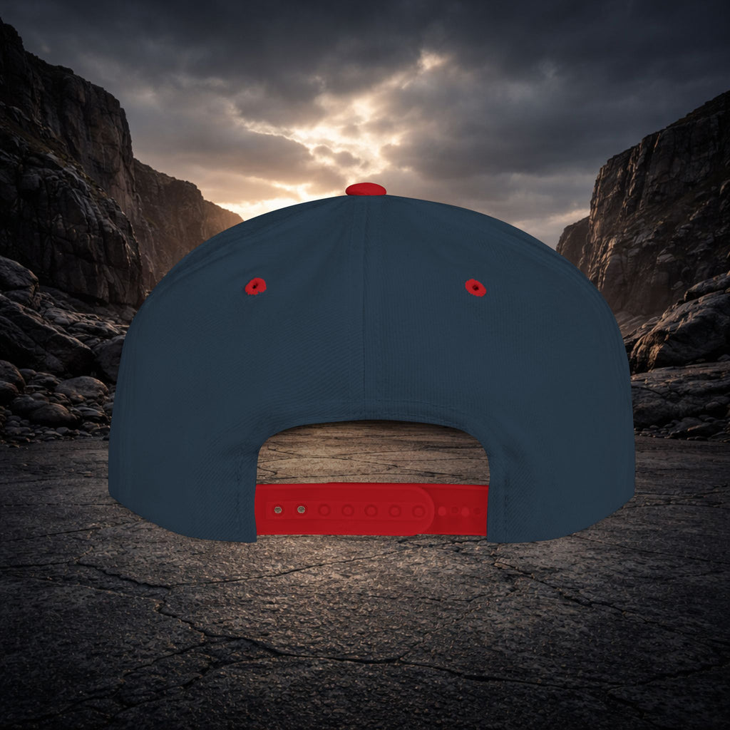 VYKN™ Classic Snapback Hat – White Logo
