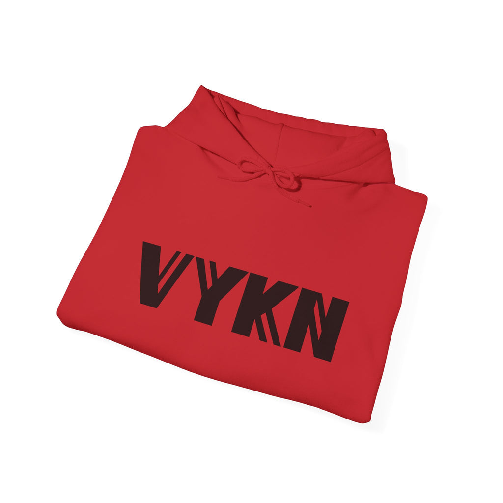 VYKN™ Distressed Embroidered Hoodie – Gildan