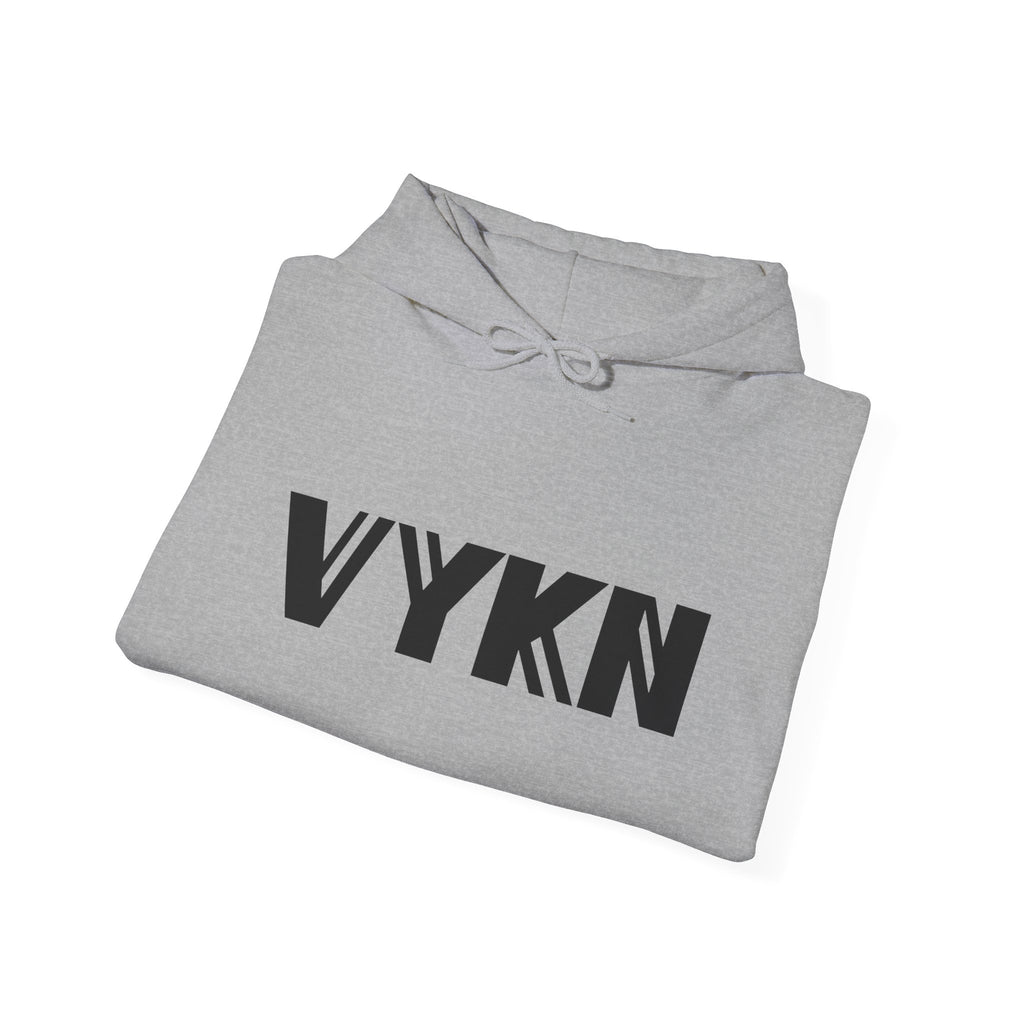 VYKN™ Distressed Embroidered Hoodie – Gildan