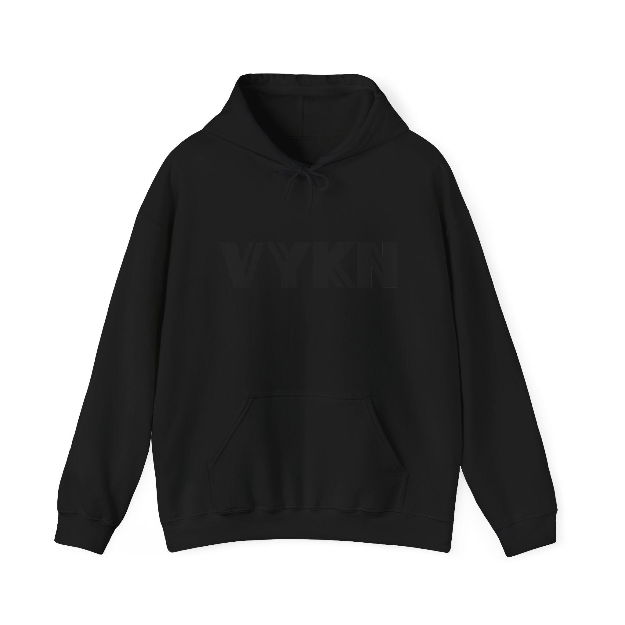 VYKN™ Distressed Embroidered Hoodie – Gildan