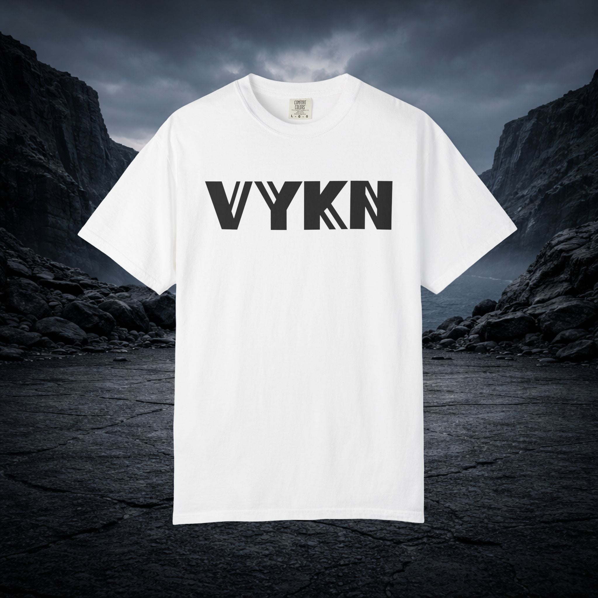 VYKN™ Classic Tee – Black Logo