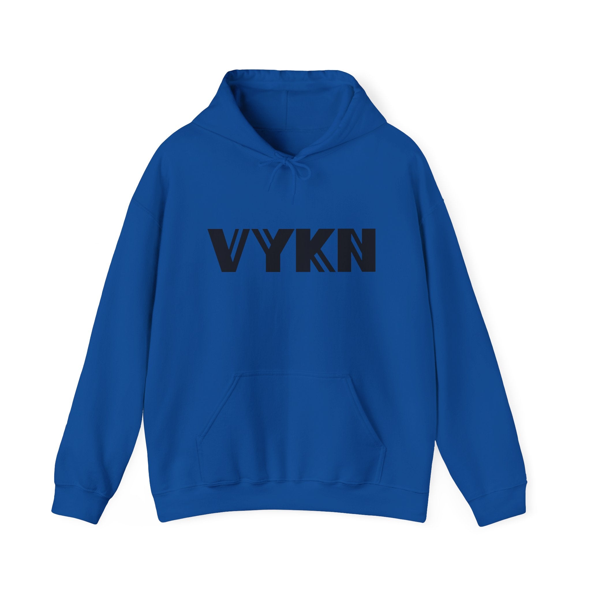 VYKN™ Distressed Embroidered Hoodie – Gildan
