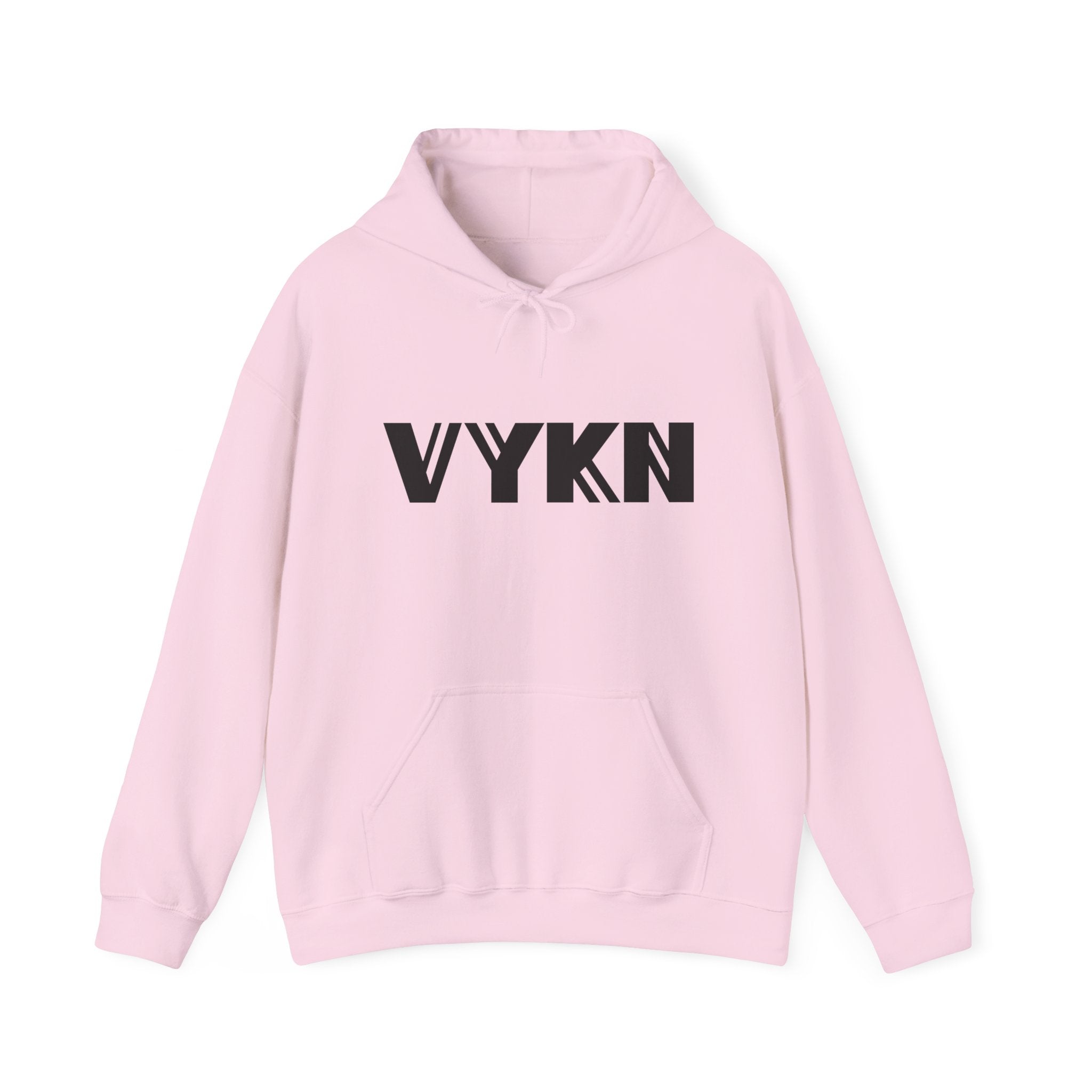 VYKN™ Distressed Embroidered Hoodie – Gildan