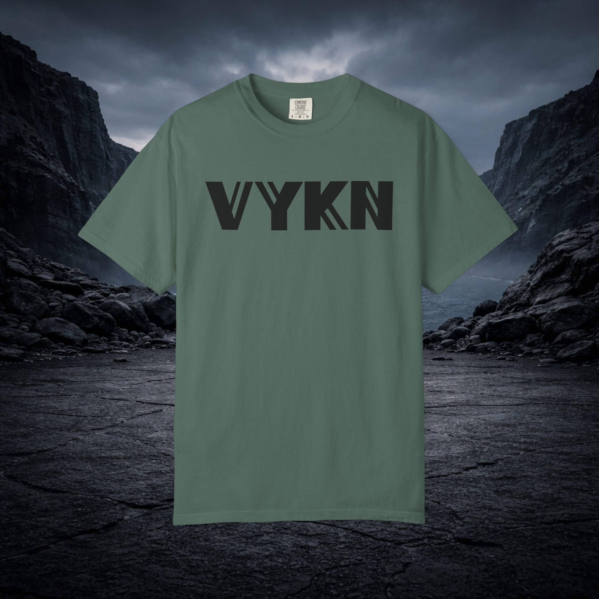 VYKN™ Classic Tee – Black Logo