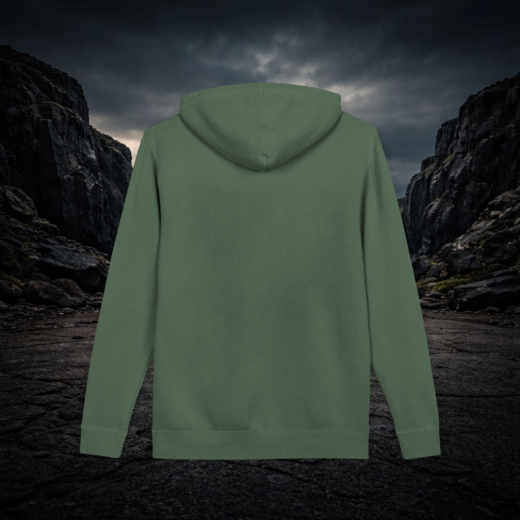 VYKN™ Distressed Embroidered Hoodie