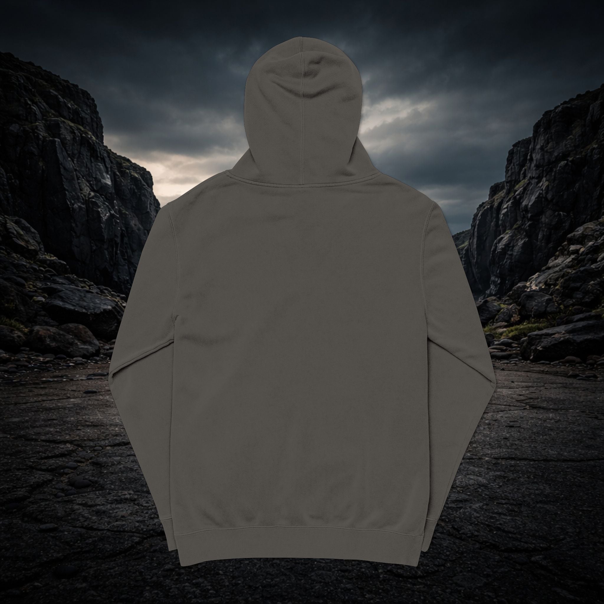 VYKN™ Distressed Embroidered Hoodie