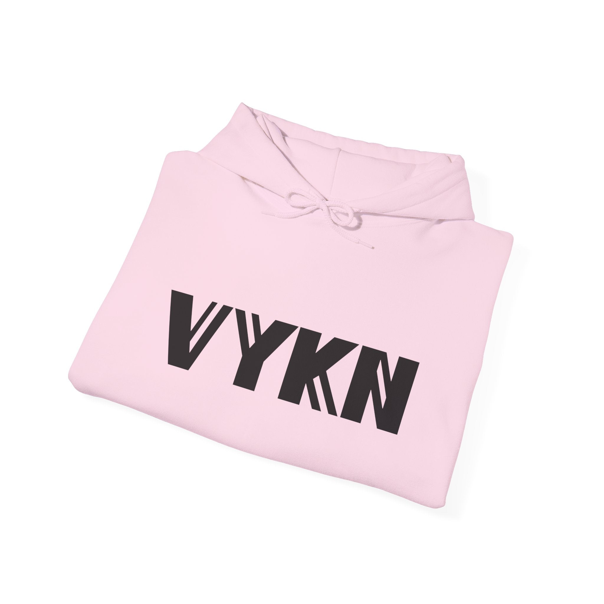 VYKN™ Distressed Embroidered Hoodie – Gildan